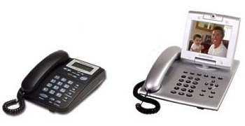 VoIP telefony